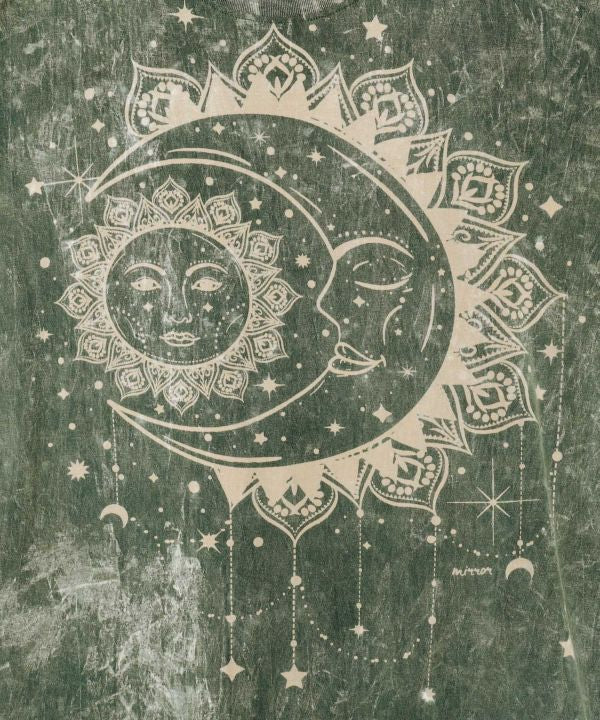 Vintage Style Acid Wash Tee