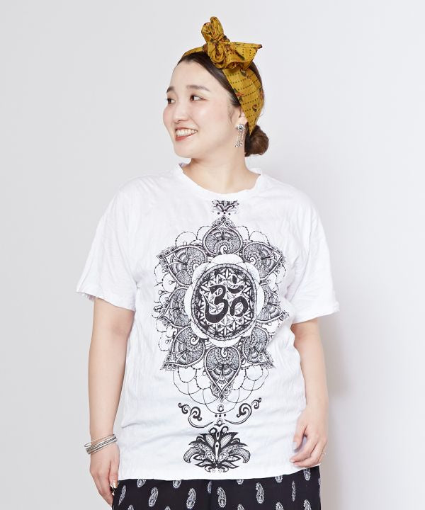Mandala OM T Shirt