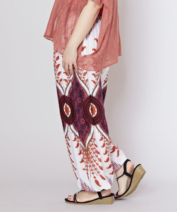 Mandala Print Harem Pants