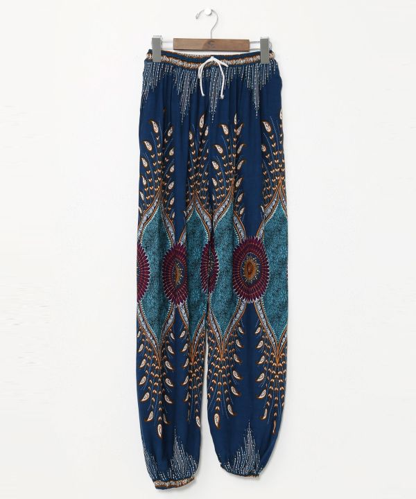 Mandala Print Harem Pants