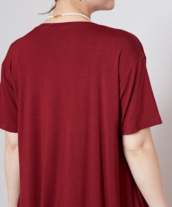 Soft Drapey Rayon T-Shirt