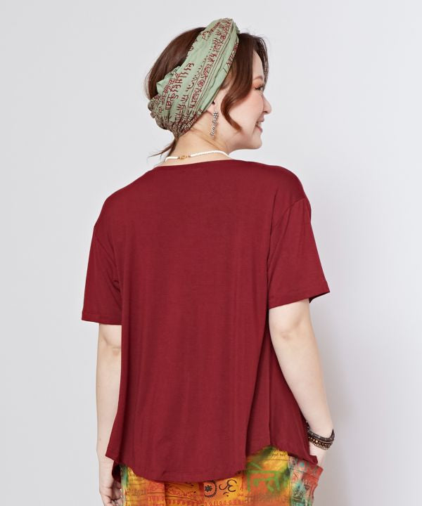 Soft Drapey Rayon T-Shirt