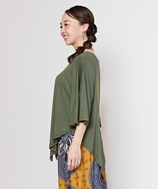 Versatile Rayon Poncho Top