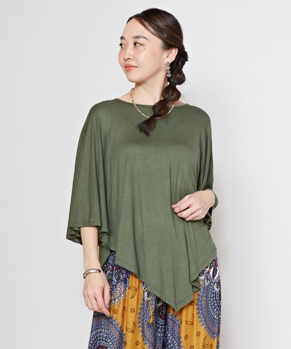 Versatile Rayon Poncho Top