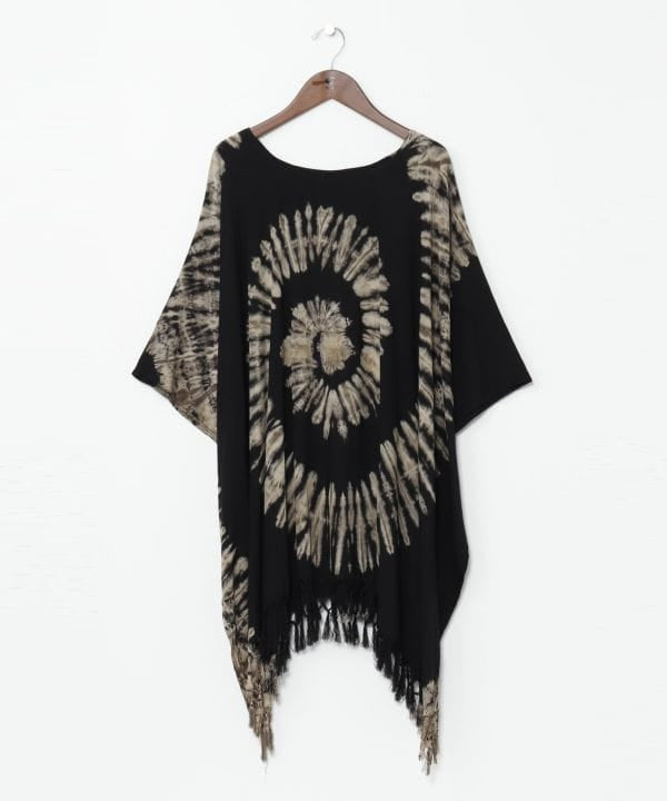 Oversized Tie-Dye Rayon Top