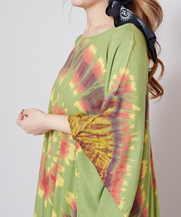 Oversized Tie-Dye Rayon Top
