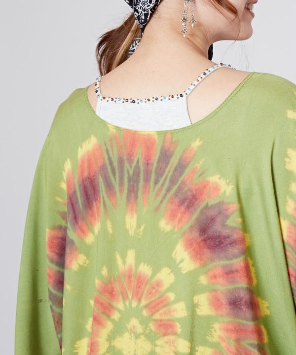Oversized Tie-Dye Rayon Top