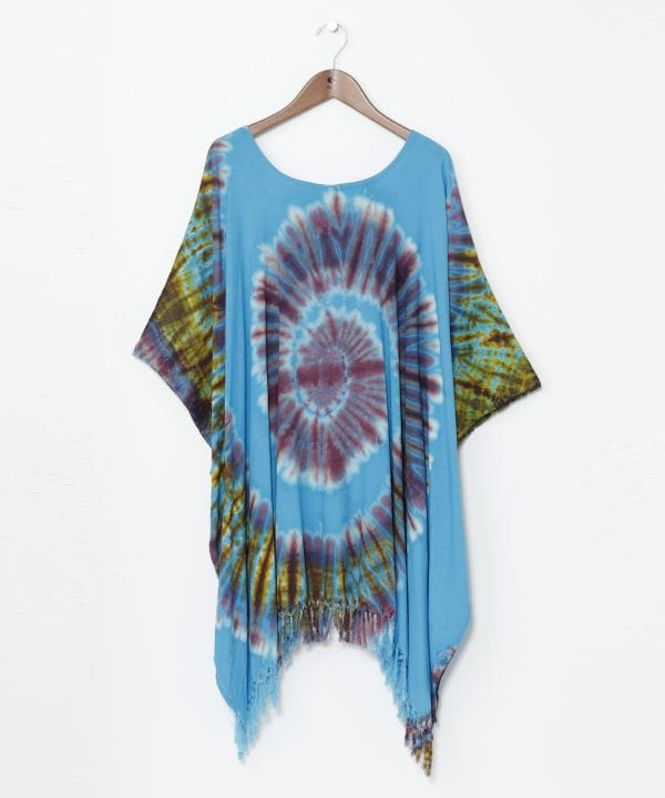Oversized Tie-Dye Rayon Top