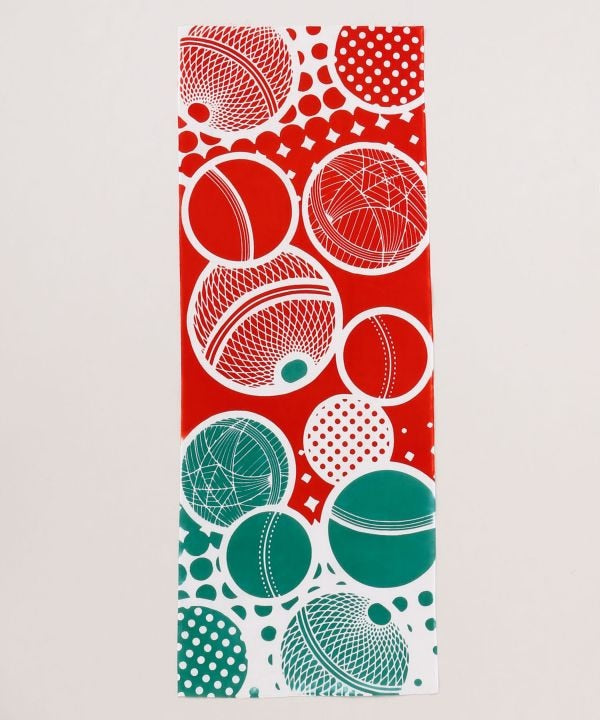 Tenugui Towel -Christmas Color Temari