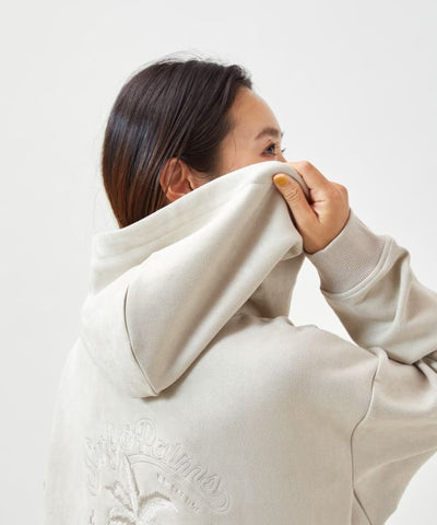 SURF＆Palms Soft Faux Suede Hoodie Dress