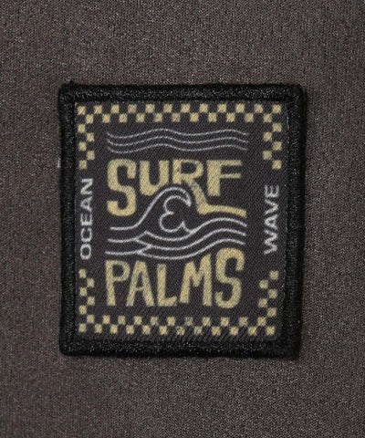 SURF＆Palms Men's Soft Faux Suede Hoodie