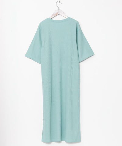 SURF＆Palms Waffle Sunset Beach Dress