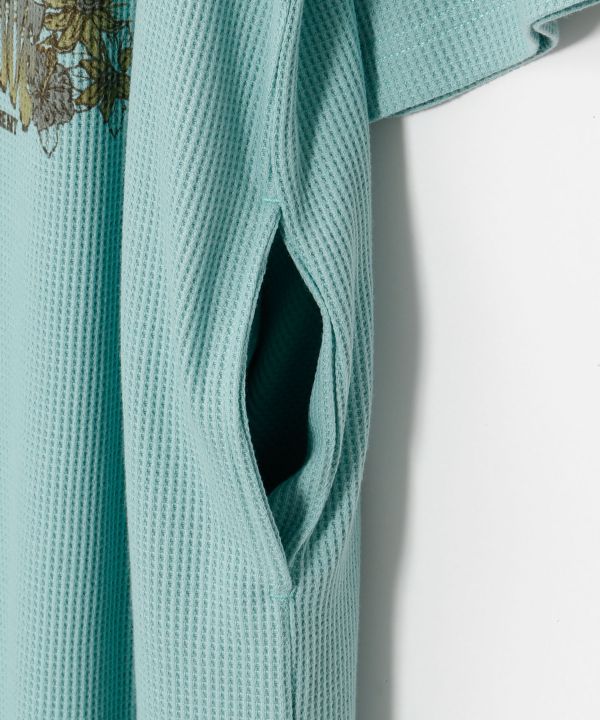 SURF＆Palms Waffle Sunset Beach Dress