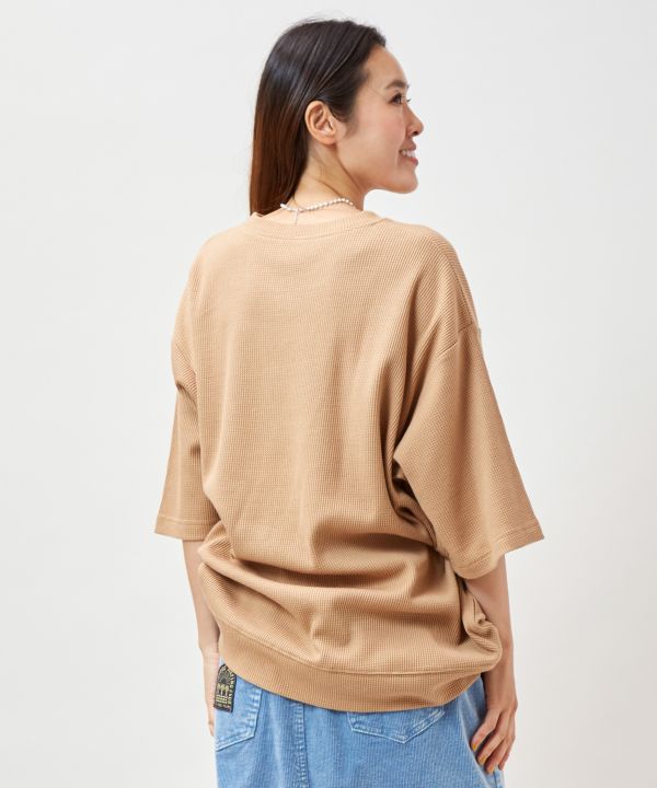 SURF＆Palms Waffle Sunset Beach T-Shirt