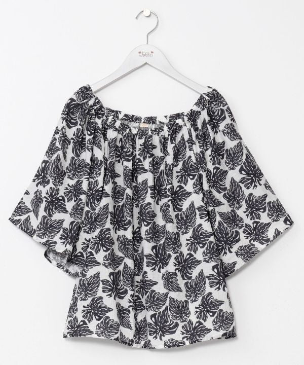 SURF＆Palms Botanical 2 Way Blouse