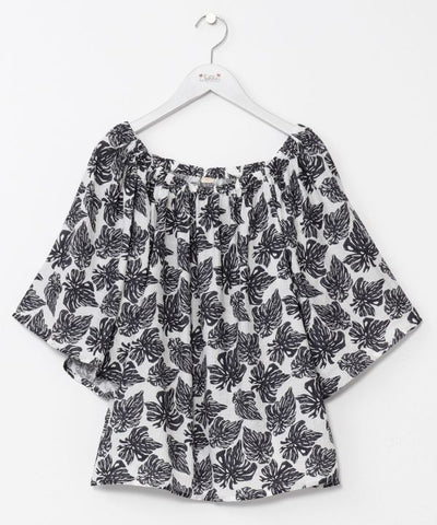 SURF＆Palms Botanical 2 Way Blouse