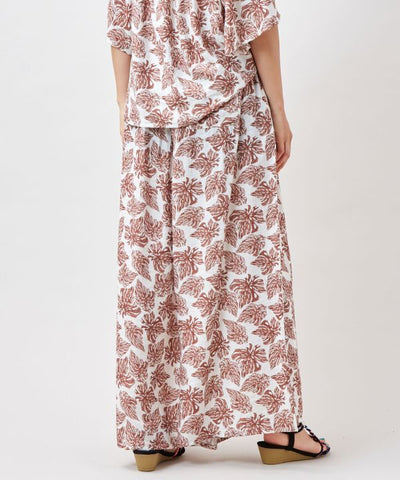 SURF＆Palms Botanical Flare Pants