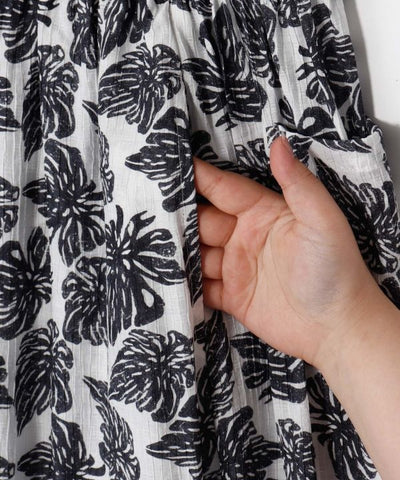 SURF＆Palms Botanical Flare Pants