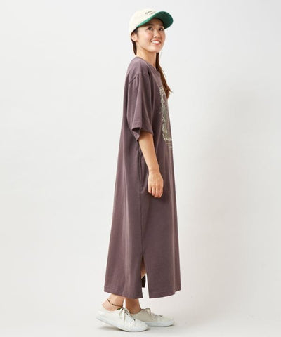 SURF＆Palms Hawaiian Sun Graphic Dress