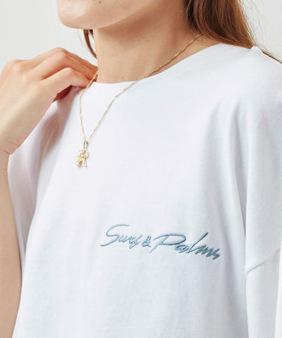 SURF＆Palms Hawaiian Sun Graphic T-Shirt