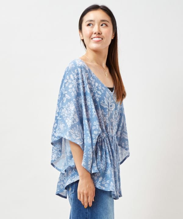 UV Protection Tapa Butterfly Top