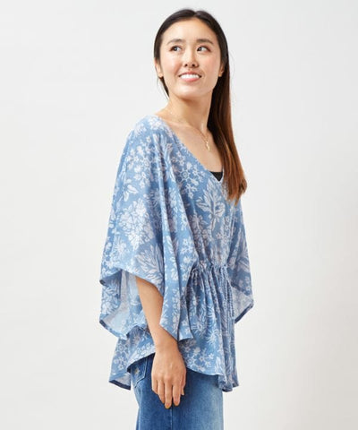 UV Protection Tapa Butterfly Top