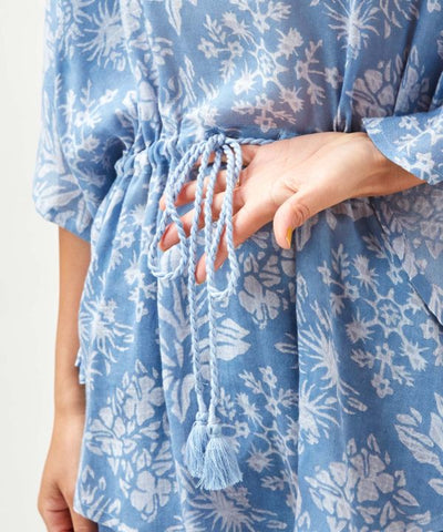 UV Protection Tapa Butterfly Top