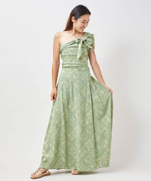 Multi-Way Hawaiian Sash Skirt