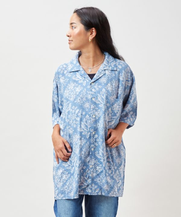 Hawaiian Quilt Pattern Shirt