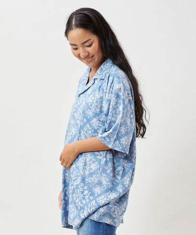 Hawaiian Quilt Pattern Shirt