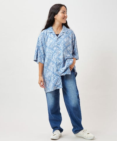 Hawaiian Quilt Pattern Shirt