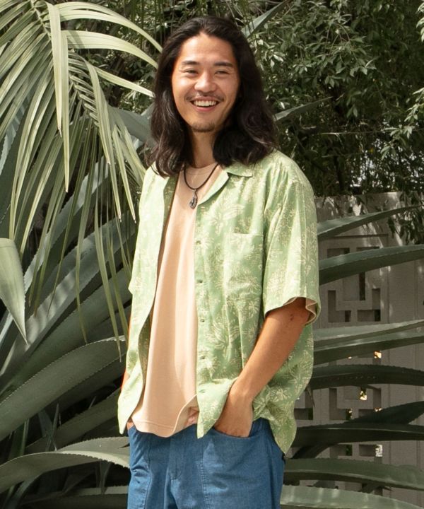 Hawaiian Quilt Pattern Shirt