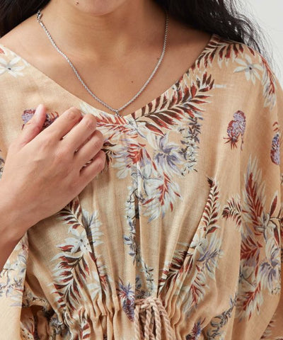 UV Protection Botanical Butterfly Top