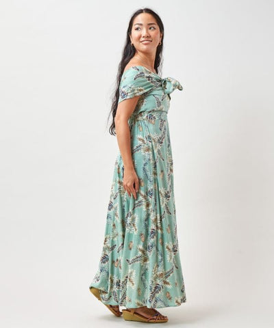 Versatile Pineapple Print Sash Skirt