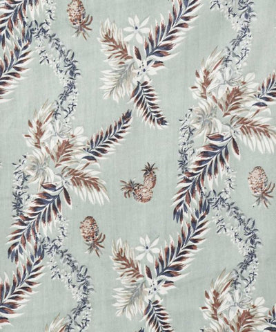 Versatile Pineapple Print Sash Skirt