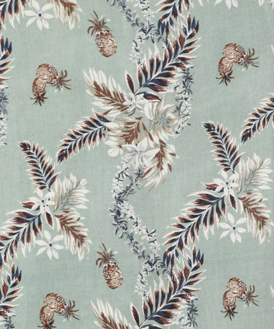 Pineapple Botanical Rayon Shirt