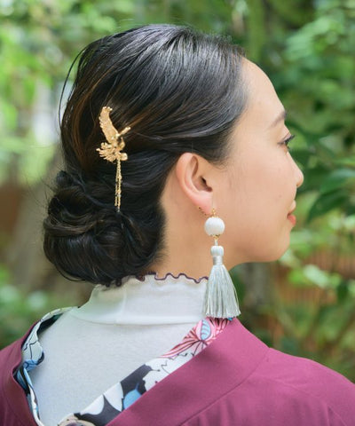 Temari Tassel Earrings