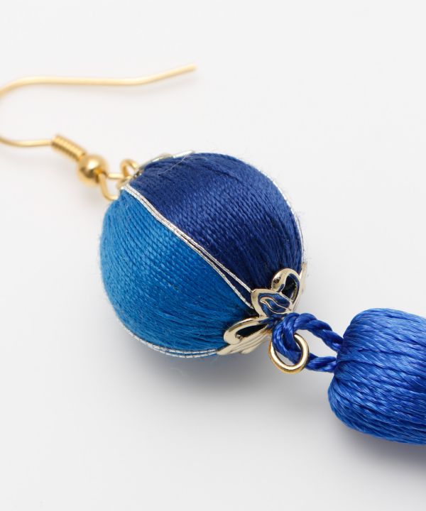 Temari Tassel Earrings
