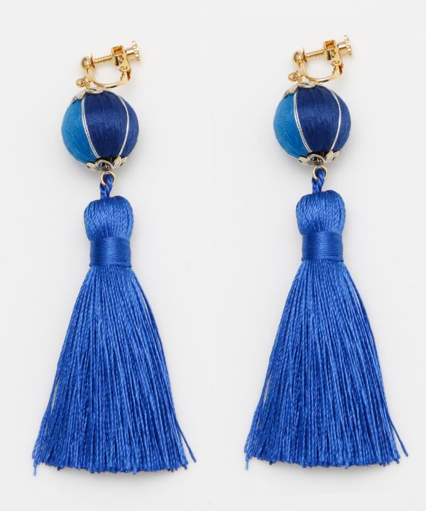 Anting Jepit Rumbai Temari