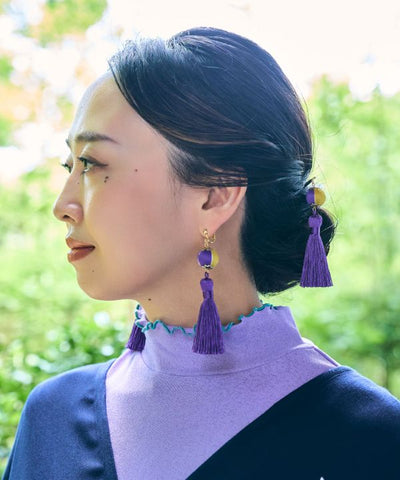 Temari Tassel Kanzashi Hairpin