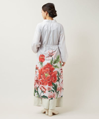 HANABANA Floral Dress and Haori Jacket Set