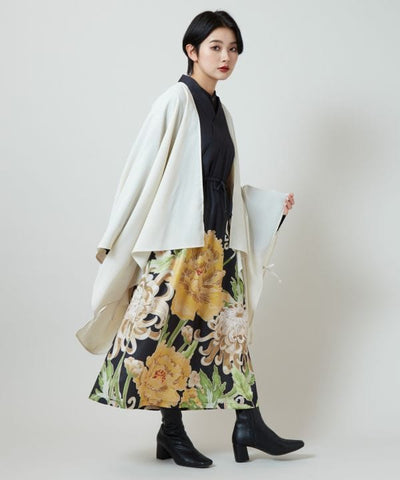 HANABANA Floral Dress and Haori Jacket Set