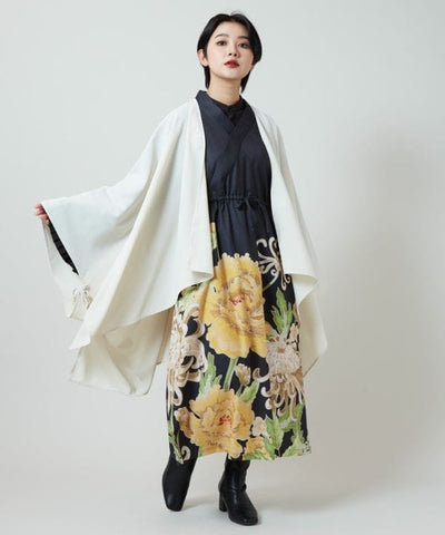 HANABANA Floral Dress and Haori Jacket Set
