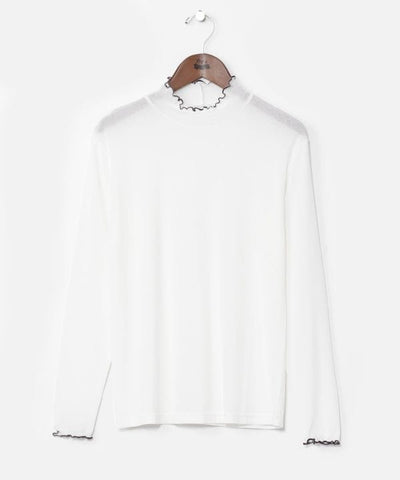 Vibrant Sheer Inner Tokuri Top