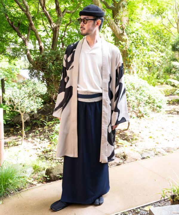 FUKUJIKAKU - Japanese Calligraphy Haori