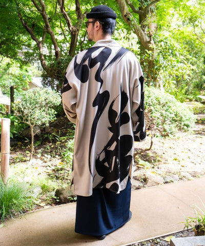 FUKUJIKAKU - Japanese Calligraphy Haori