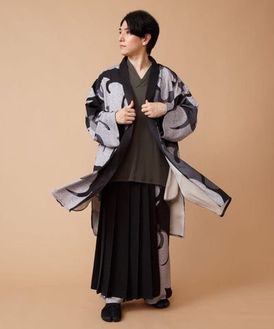 FUKUJIKAKU - Japanese Calligraphy Haori by Kaya - Ametsuchi
