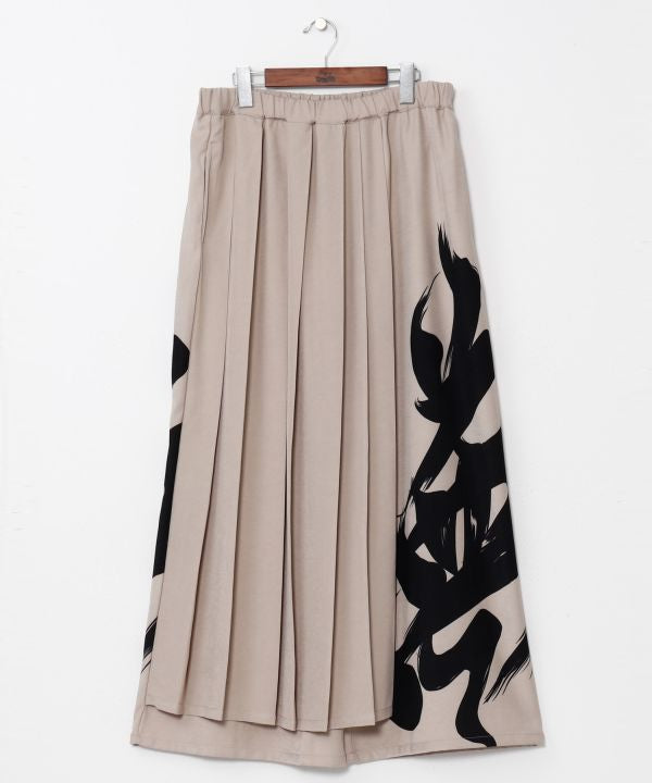 FUKUJIKAKU - Japanese Calligraphy Modern Hakama Pants