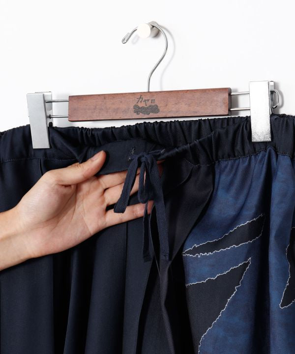 FUKUJIKAKU - Japanese Calligraphy Modern Hakama Pants
