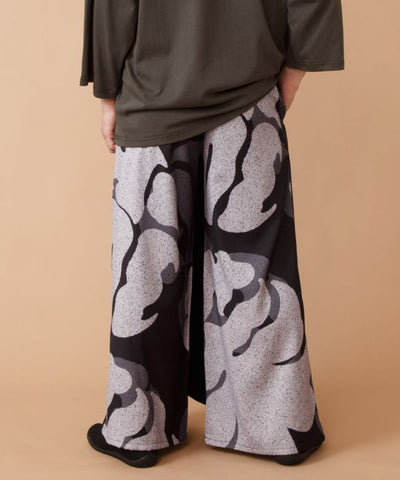 FUKUJIKAKU - Japanese Calligraphy Modern Hakama Pants by Kaya - Ametsuchi